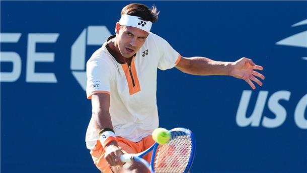 Altmaier scheitert beim Turnier in Tokio im Achtelfinale Daniel Altmaier ist beim Turnier in Tokio ausgeschieden. (Archivbild)