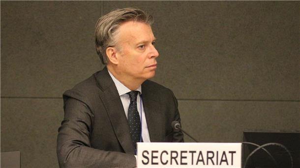 Methan - Lecks in Öl- und Gasindustrie sind Riesenproblem Dario Liguti, bei der UN-Wirtschaftskommission für Europa (Unece) Direktor für nachhaltige Energie, beim Globalen Methan-Forum.