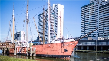Das 44 Meter lange Feuerschiff „Elbe 3“ aus dem Jahr 1909 ist in einem sehr schlechten Zustand - das soll sich bald ändern.  