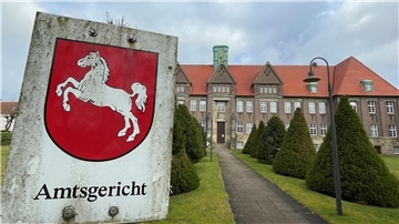 Ansicht des Nordenhamer Amtsgerichts