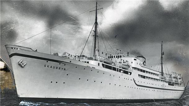 Blinder Passagier ab Bremerhaven: Dieser Mann zahlte sein Abenteur fast mit dem Leben Das Auswandererschiff „Skaubryn“ lag häufiger an der Columbuskaje in Bremerhaven.