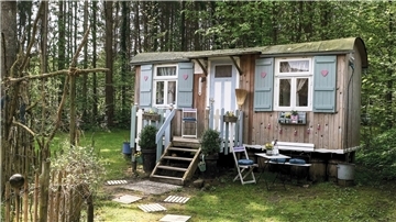 Ein Tiny-House in Hemmoor.