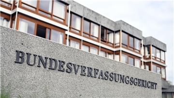 Das Bundesverfassungsgericht in Karlsruhe.