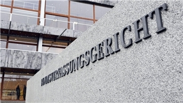 Das Bundesverfassungsgericht in Karlsruhe.