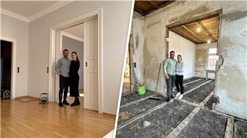 Das Café Lohmann gibt es in Nordenham seit 1927, es ist eine Institution. Über dem Café und der Konditorei befinden sich aktuell elf Hotelzimmer. Hamza Atilgan investiert in den Umbau seines Hotels. Acht weitere Zimmer werden geschaffen.
