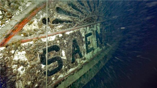 Neuer Anlauf bei Dampfschiff-Bergung im Bodensee Das Dampfschiff „Säntis“ auf dem Grund des Bodensees.