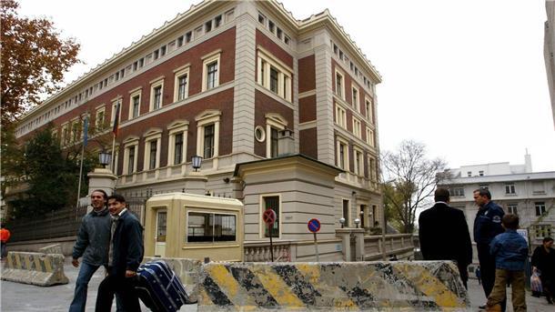 Türkei: Anschlagswarnung laut Innenminister „Verschwörung“ Das deutsche Konsulat in Istanbul.