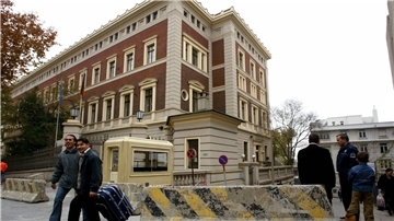 Das deutsche Konsulat in Istanbul.