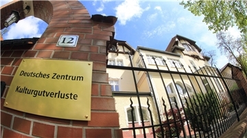 Das Deutsche Zentrum Kulturgutverluste in Magdeburg.