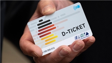 Das Deutschlandticket für 49 Euro im Monat ist im Nahverkehr in ganz Deutschland gültig.