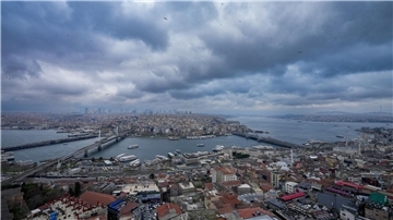 Erdbeben schreckt Menschen in Istanbul auf Das Erdbeben schreckte die Menschen in Istanbul auf. (Symbolbild)