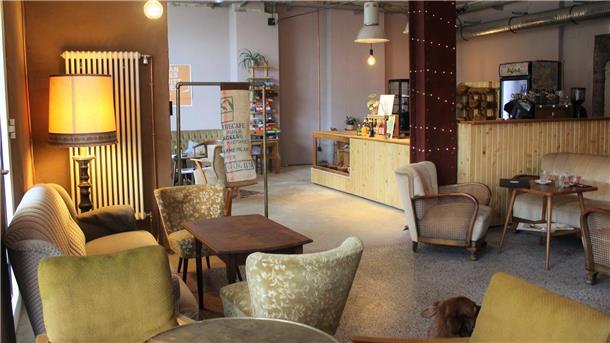 Momentaufnahem eines Restaurants
