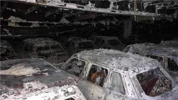 „Fremantle Highway“ (Update 73): Explosion erschütterte die „Fremantle Highway“ Foto aus dem Innern der "Fremantle Highway"
