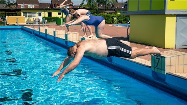 Freibad Grünhöfe ab Mittwoch geschlossen - „Abbaden“ am Sonntag Freibad