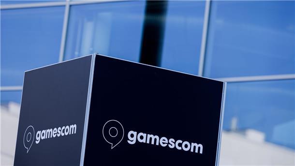 Wachstumsdelle überwunden: Gaming-Markt zieht wieder an Das Gamescom-Logo vor den Kölner Messehallen - nächste Woche werden wieder Hunderttausende zu der Messe kommen.