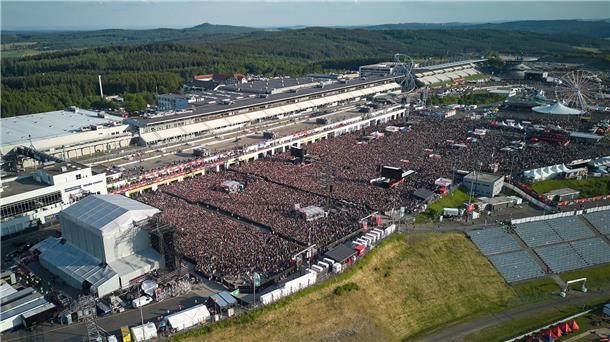 Nach Kritik: Pantera doch nicht bei Musikfestivals Das Gelände des Festivals „Rock am Ring“ im letzten Jahr.