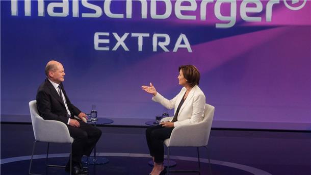 Das Gespräch von Sandra Maischberger mit Bundeskanzler Olaf Scholz lockte im Schnitt 1,58 Millionen Zuschauerinnen und Zuschauer vor die Bildschirme.
