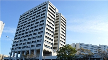 Das Hauptgebäude der türkischen Zentralbank in Ankara.