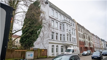 Das Haus in der Heinrichstraße 35 im Goethequartier ist von einer Energiesperre bedroht.