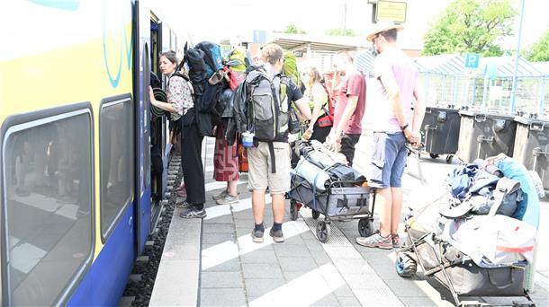Das Hurricane 2023 ist vorbei: Nun reisen die Besucher wieder ab.
