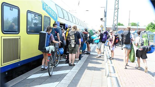Das Hurricane 2023 ist vorbei: Nun reisen die Besucher wieder ab.