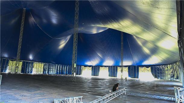 Seltener Anblick beim Hurricane: So sieht das Festival-Gelände ohne Partyvolk aus Das Hurricane 2024 steht kurz bevor: Der Aufbau läuft.