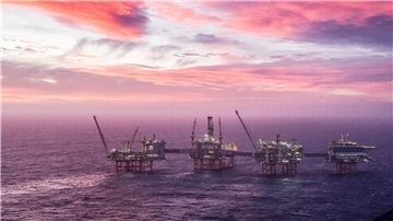 Das Johan Sverdrup Ölfeld in der Nordsee. Der norwegische Ölfonds hat in der ersten Jahreshälfte erheblich an Wert gewonnen.