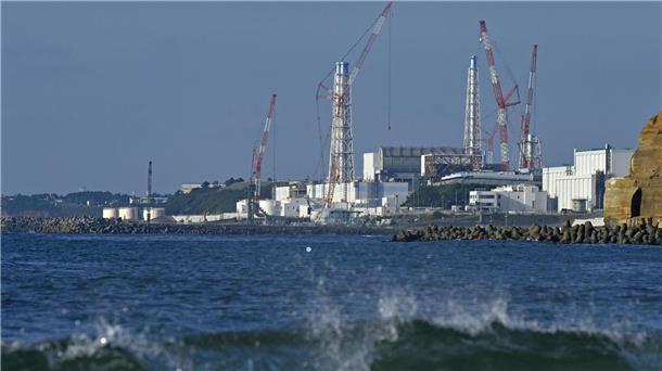 Das Kernkraftwerk Fukushima im japanischen Ort Futaba.
