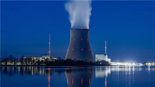 Deutschland beendet Atomkraft-Ära - Letzte AKW abgeschaltet Das Kernkraftwerk Isar 2.