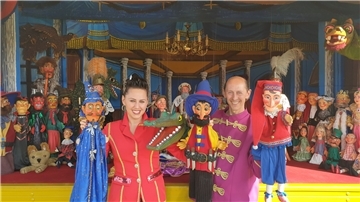 Das Lauenburger Puppentheater gastiert am 21. und 22. Oktober in Selsingen auf einer Grünfläche nahe der Grundschule.  