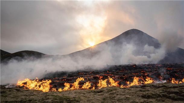 Island erlebt dritten Vulkanausbruch binnen drei Jahren Das liegt nur etwa 30 Kilometer südwestlich von Reykjavik.