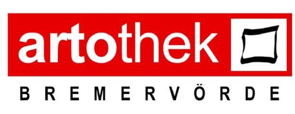 Das Logo der Bremervörder Artothek im Rathaus.