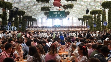 Das Münchner Oktoberfest startet.