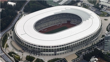 Das Nationalstadion in Tokio ist der Hauptaustragungsort der Leichtathletik-WM.