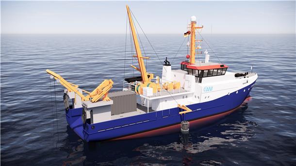 Das neue Arbeitspferd für die Nordsee: Der Nachfolgebau der „Uthörn“ soll noch besseres wissenschaftliches Arbeiten erlauben.