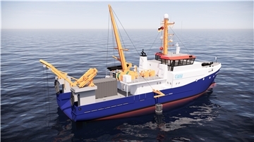 Das neue Arbeitspferd für die Nordsee: Der Nachfolgebau der „Uthörn“ soll noch besseres wissenschaftliches Arbeiten erlauben.