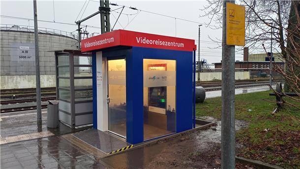 Das neue Videoreisezentrum am Nordenhamer Bahnhof macht eine Verkaufsstelle nach Ansicht der NWB überflüssig. 
