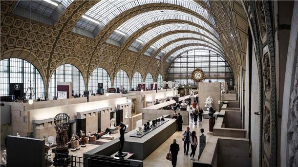 Zur Olympia-Eröffnung: Louvre und andere Museen zu Das Orsay-Museum in einem früheren Bahnhof gehört zu den Einrichtungen, die zur Eröffnung der Olympischen Sommerspiele zu bleiben. (Archivfoto)