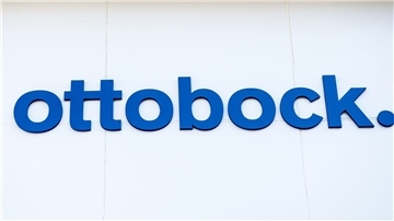 Das Ottobock-Logo vor weißem Hintergrund.