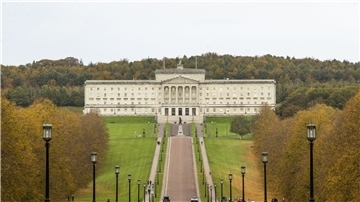 Das Parlamentsgebäude in Stormont.