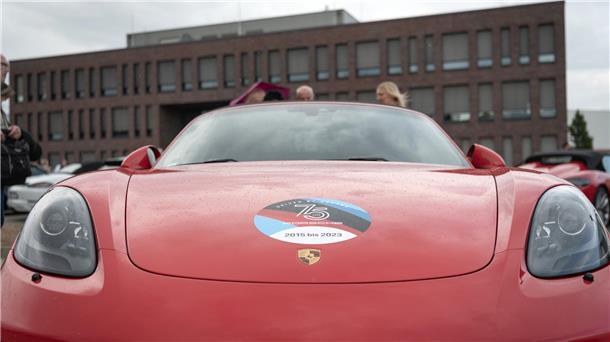Das Porsche-Event im Fischereihafen. Foto: Masorat - f