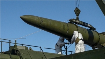 Das russische Militär setzt immer wieder ballistische Raketen des Typs Iskander gegen Ziele in der Ukraine ein. (Archivbild)
