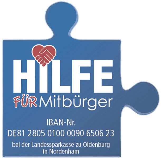 Hilfe für Mitbürger in Nordenham: Über 7000 Euro für Bedürftige Das Spendenkonto von Hilfe für Mitbürger