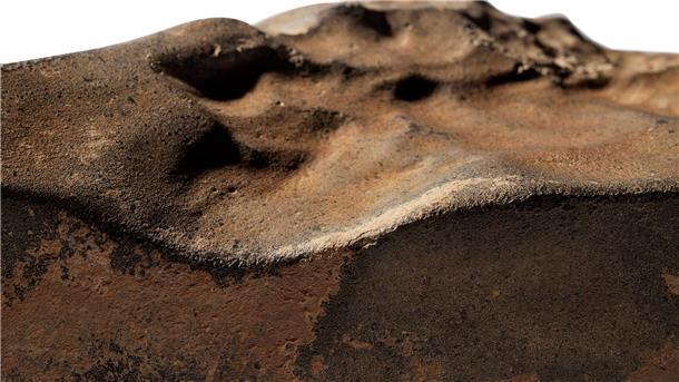 Stück vom Mars für Rekordpreis versteigert Das Stück Mars kam beim Auktionshaus Sotheby’s unter den Hammer. (Handout)