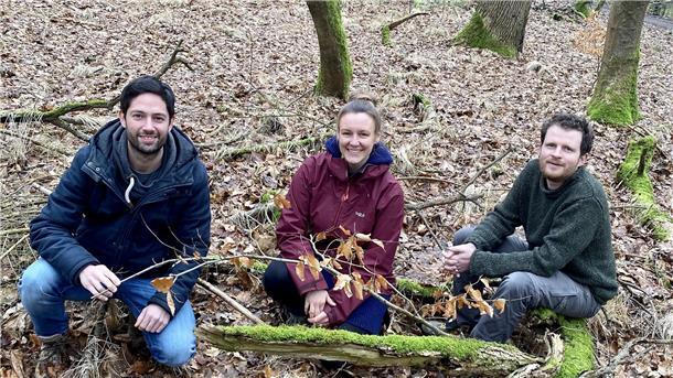 Das Team der neuen Ökologischen Station Jade: Tobias Pelz, Dr. Ilka Strubelt und Thomas Linß (von links).