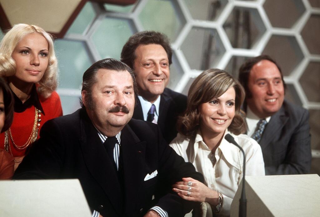Das Team der ZDF-Quizsendung „Dalli Dalli“.