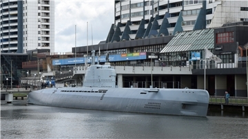 Das Technikmuseum "Wilhelm Bauer" verlässt am 16. November den Alten Hafen. Das-U-Boot verholt für Umbau- und Konservierungsarbeiten in die Werft.