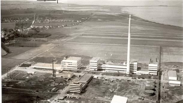 Das Titanwerk auf dem Blexer Groden, fotografiert 1969.
