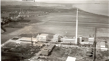 Das Titanwerk auf dem Blexer Groden, fotografiert 1969.