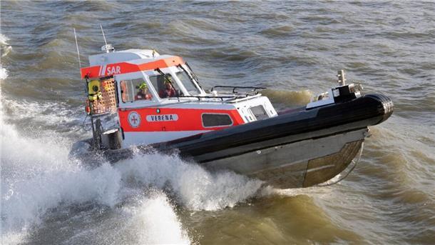Das Tochterboot "Verena" des Seenotrettungskreuzers "Hermann Marwede" kam bei der Rettungsaktion zum Einsatz
